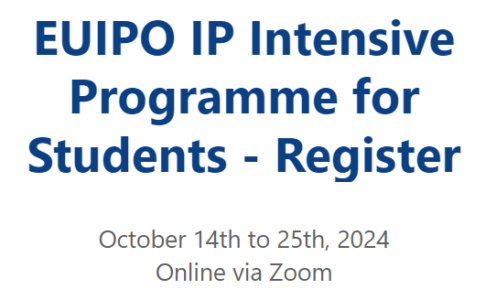 EUIPO IP Intensive Programme for Students