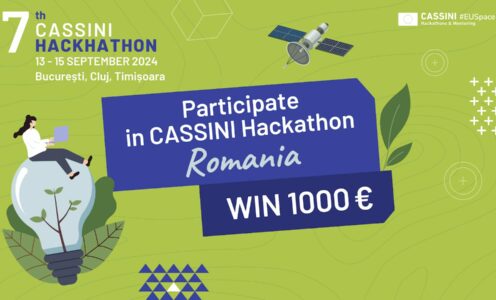 Înscrie-te la Hackathon-ului CASSINI cu tema “Environment and Green Transition”!